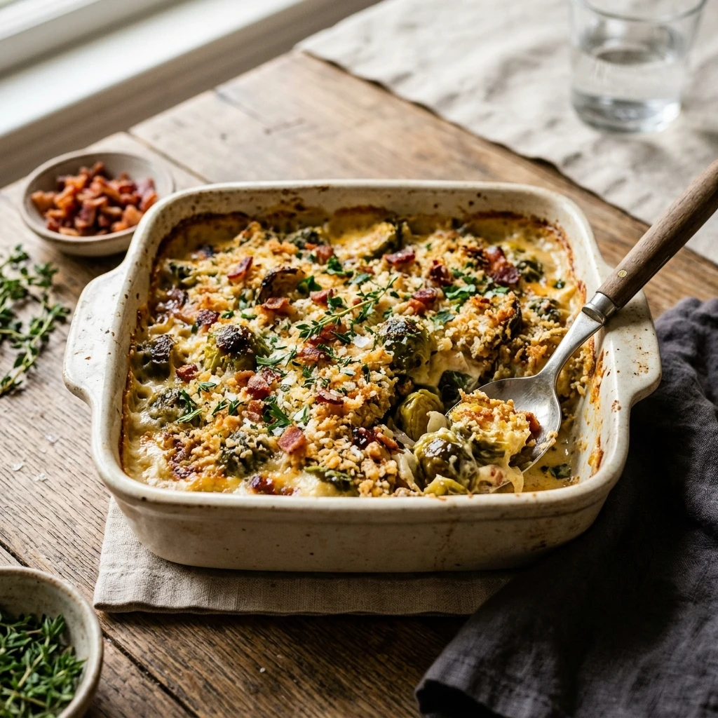 Brussels Sprouts Casserole