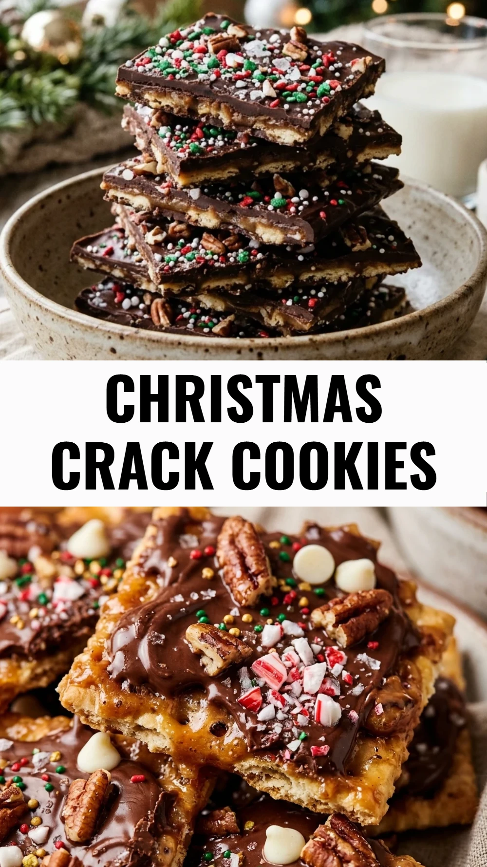 Christmas Crack Cookies