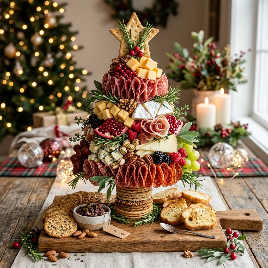 Christmas Tree Charcuterie Board