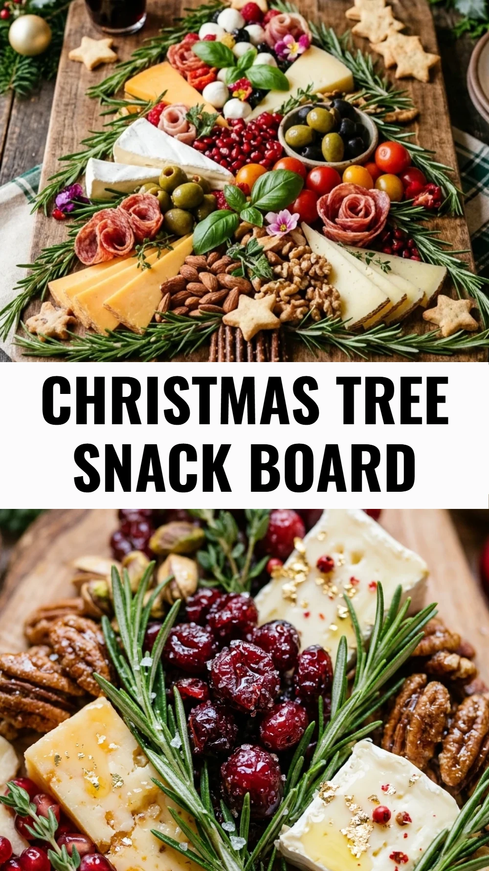 Christmas Tree Snack Board