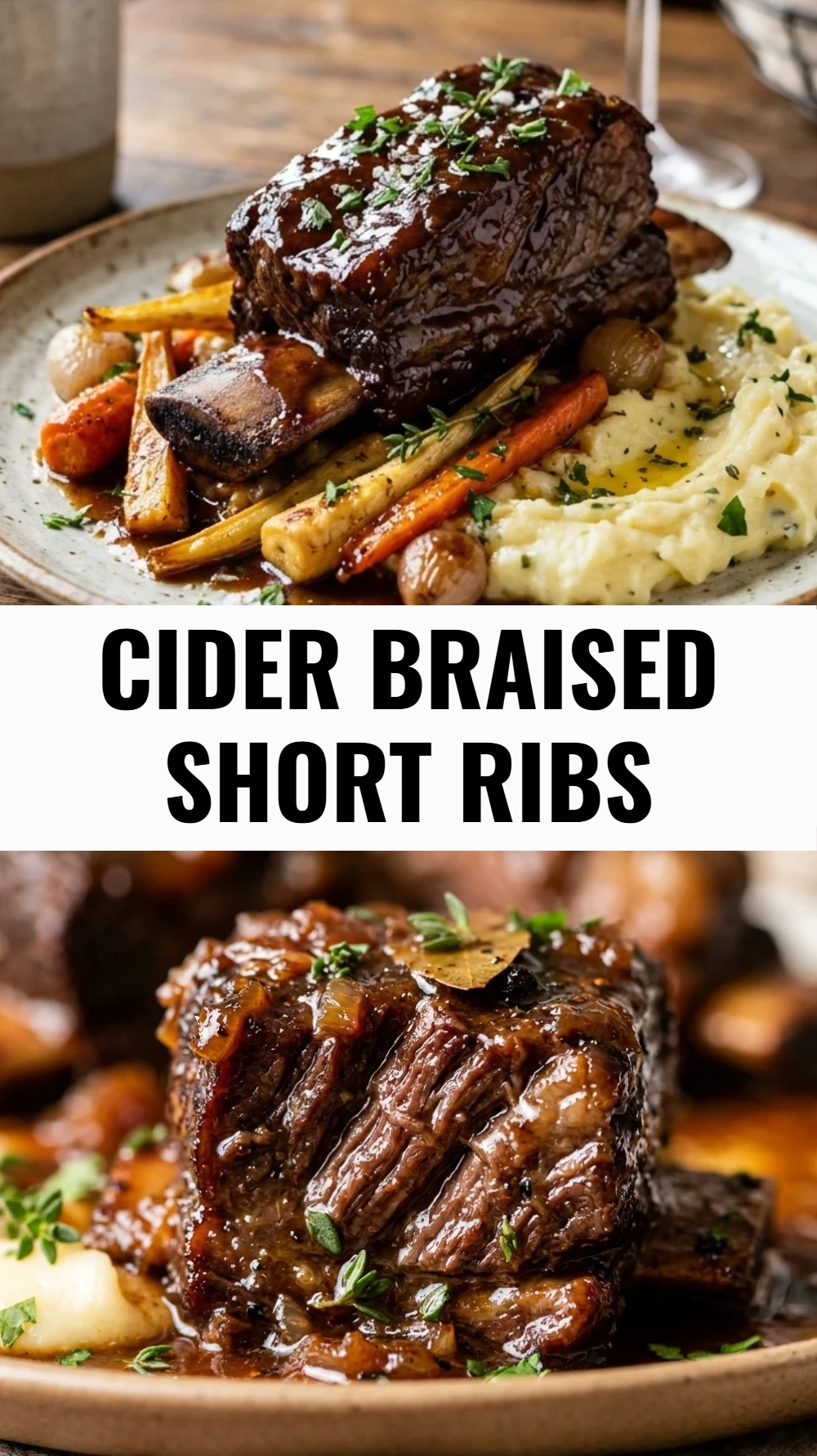 Cider Braised Short Ribs
