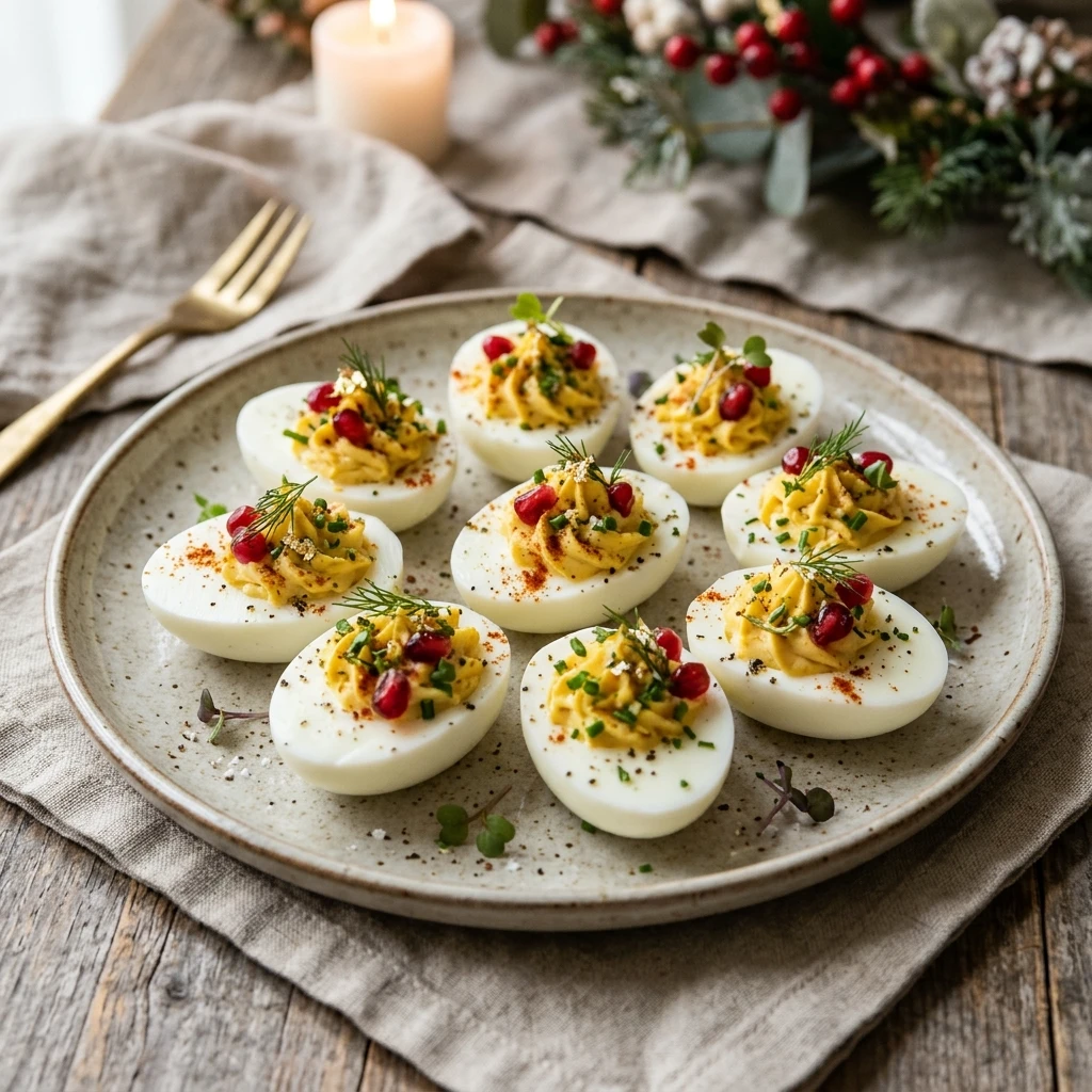 Festive Deviled Eggs