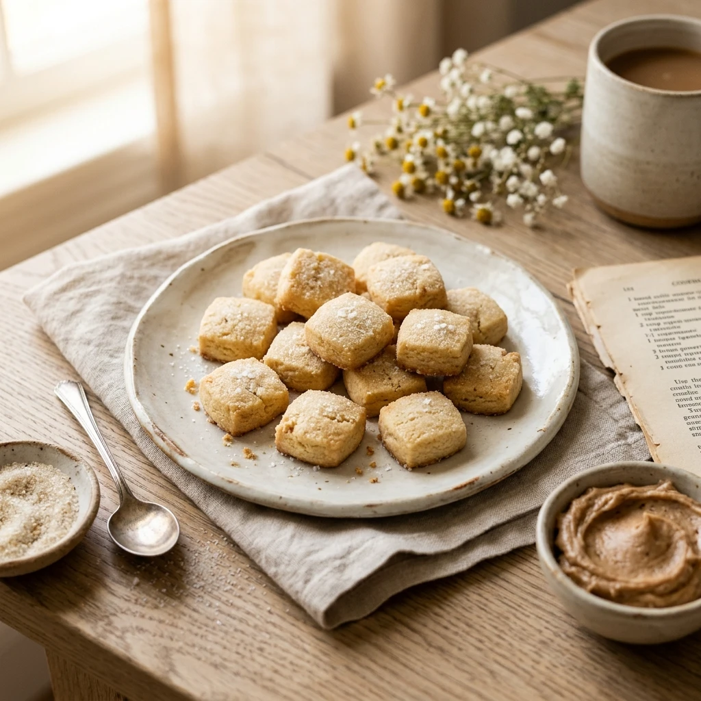 Shortbread Sugar Cookie Bites