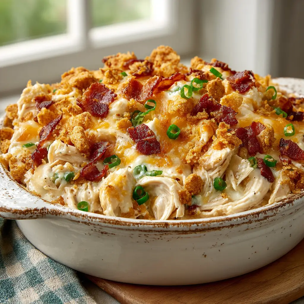 Classic Crack Chicken Casserole