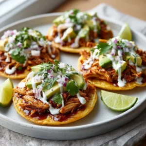 Bbq Chicken Tostadas