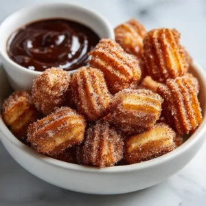 Crispy Air Fryer Churro Bites