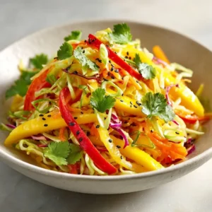 Delicious Mango Slaw