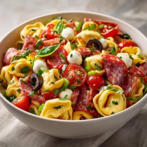 Italian Tortellini Pasta Salad