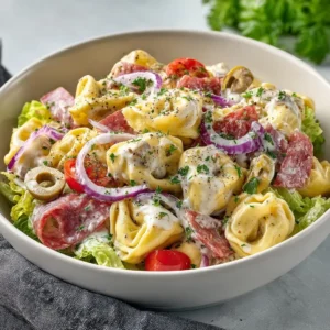 Tasty Grinder Tortellini Salad