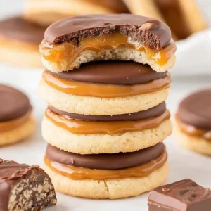 Twix Style Cookies
