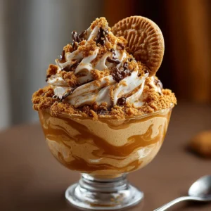 2 Ingredient Biscoff Mousse Recipe