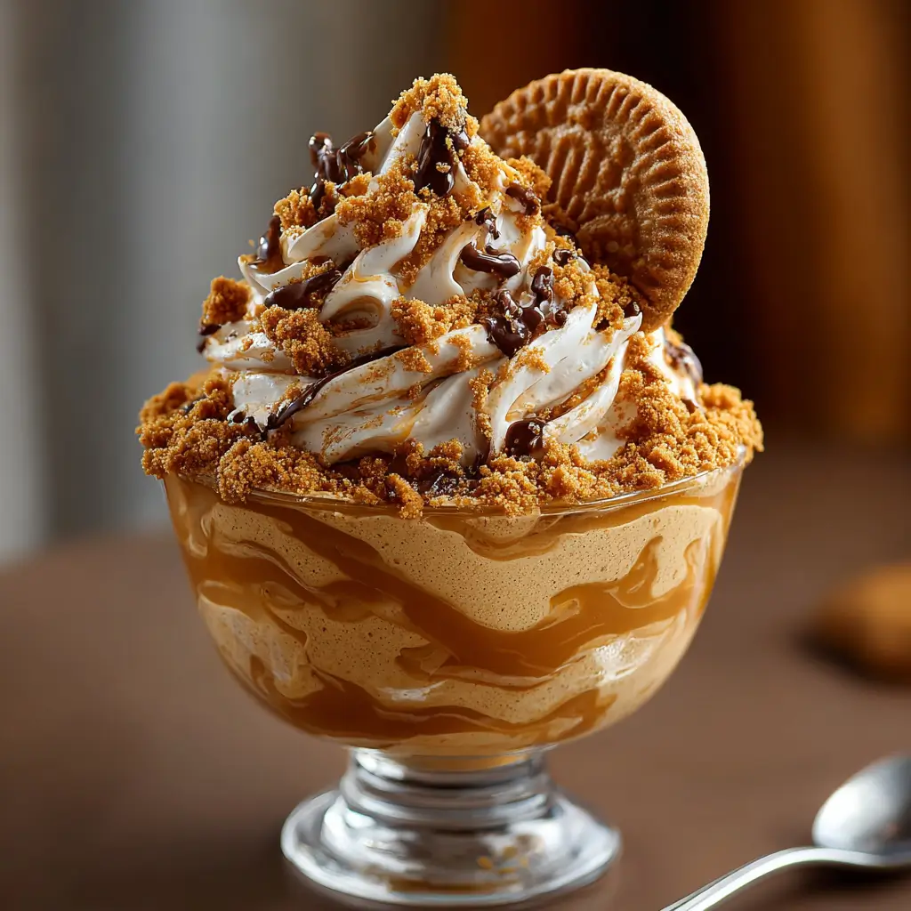 2 Ingredient Biscoff Mousse Recipe