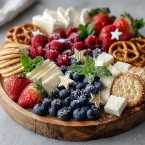 4th Of July Party Food: Easy Charcuterie Spread