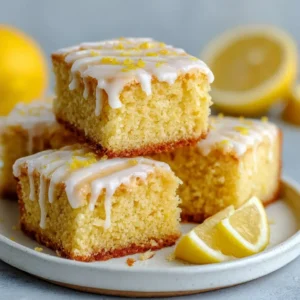 Best Lemon Brownies Recipe