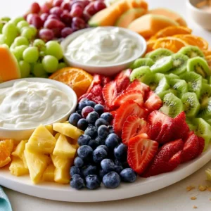 Fresh Fruit Tray & Dip Ideas