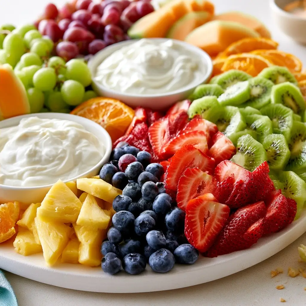 Fresh Fruit Tray & Dip Ideas