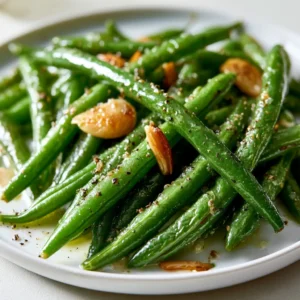 Roasted Garlic Green Beans: Easy Summer Side Dish