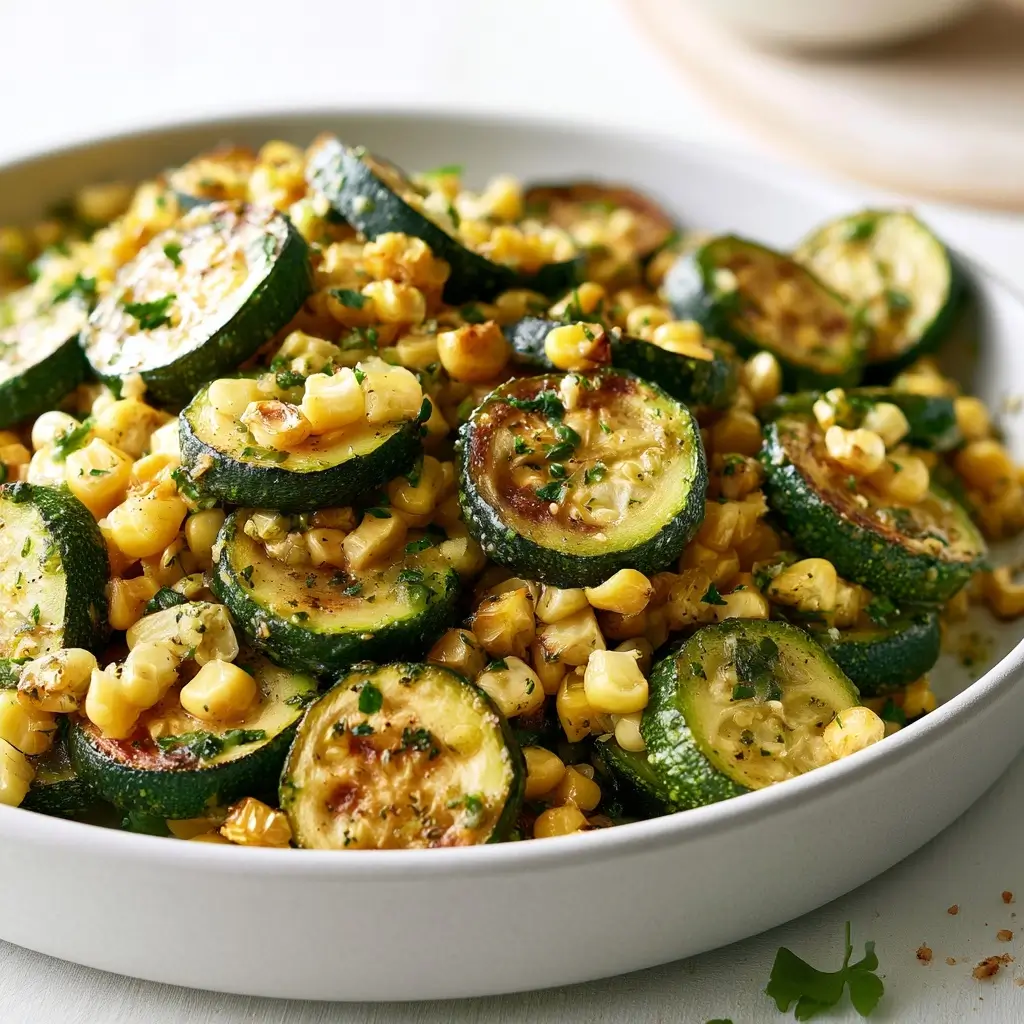 Roasted Zucchini & Corn: Easy Summer Side Dish