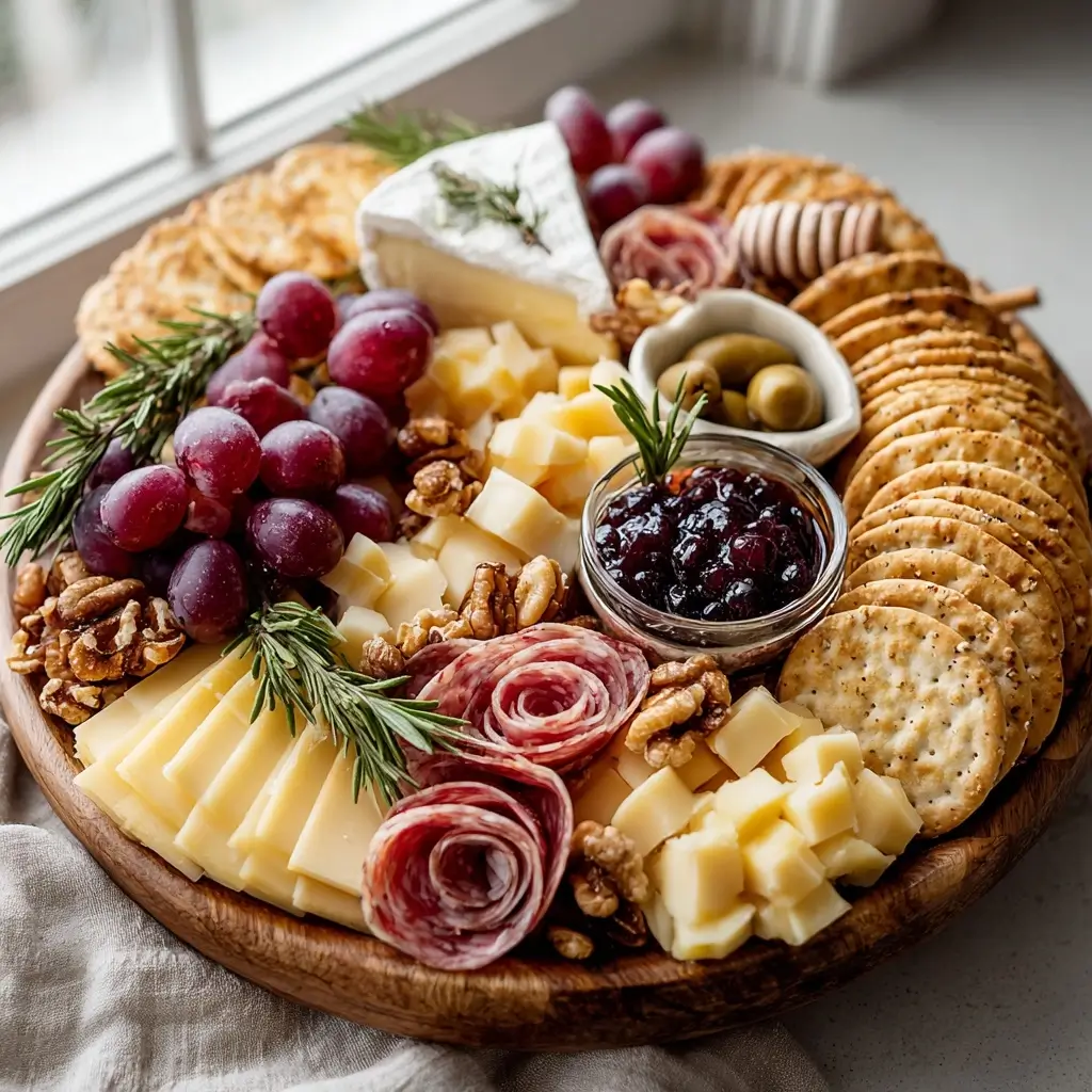 Round Charcuterie Board Layout: How To For Beginners