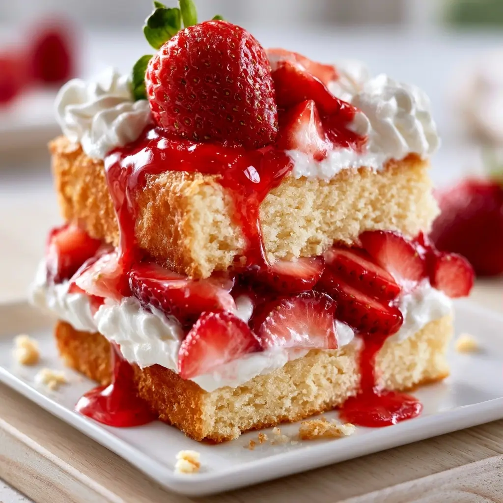 Shortcake Strawberry Cake