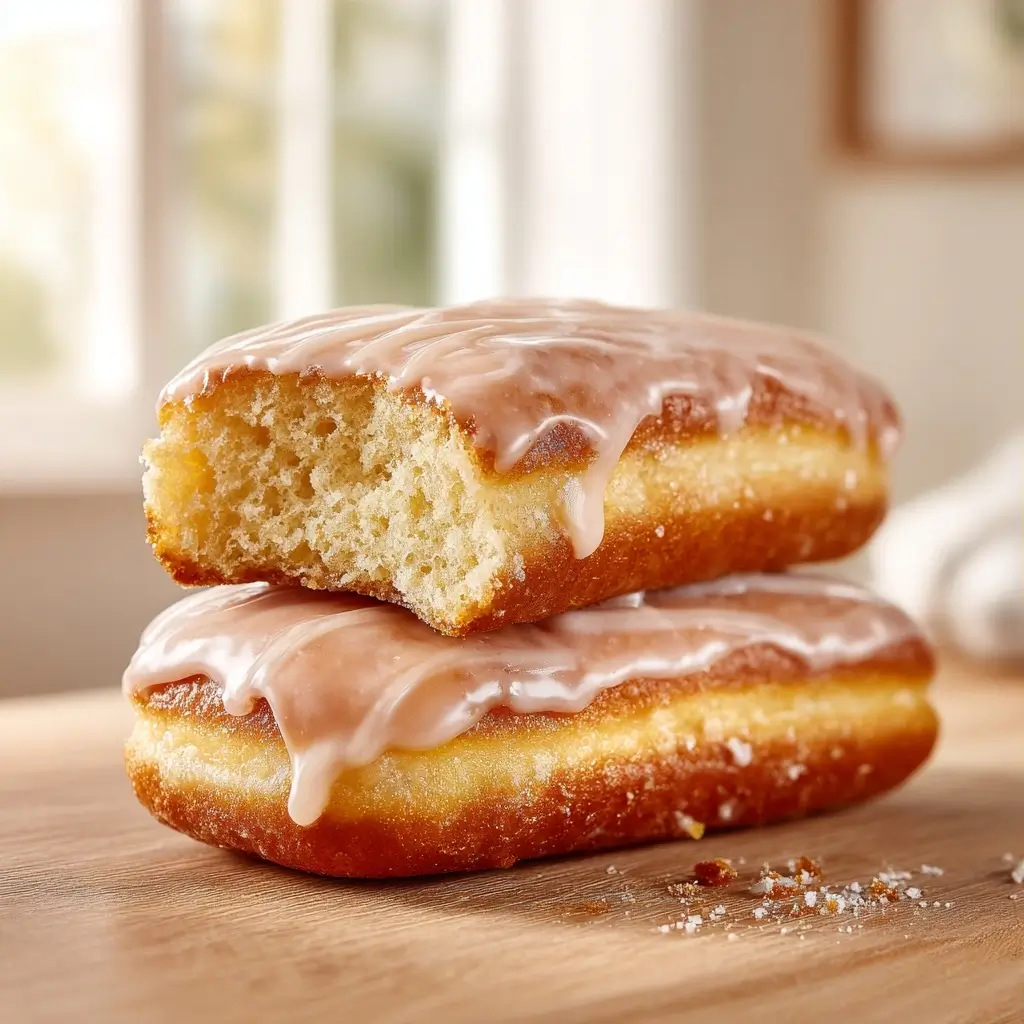 Soft Baked Maple Donut Bars