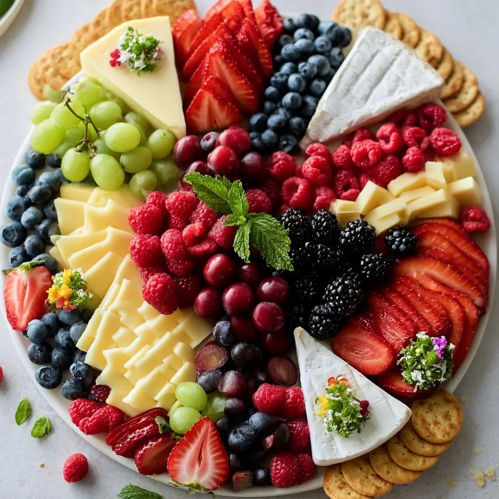 Cheese Fruit Platters