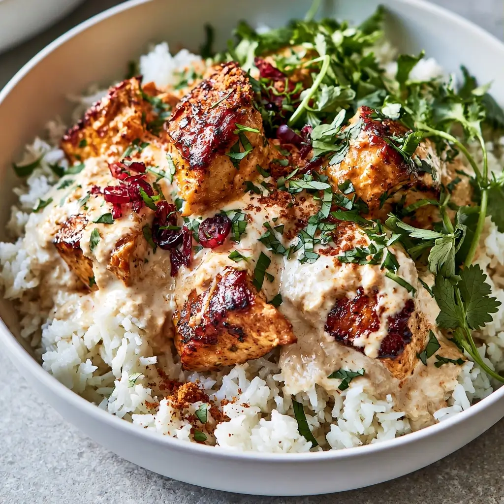 Easy Coconut Chicken Rice Bowl Recipe For Dinner