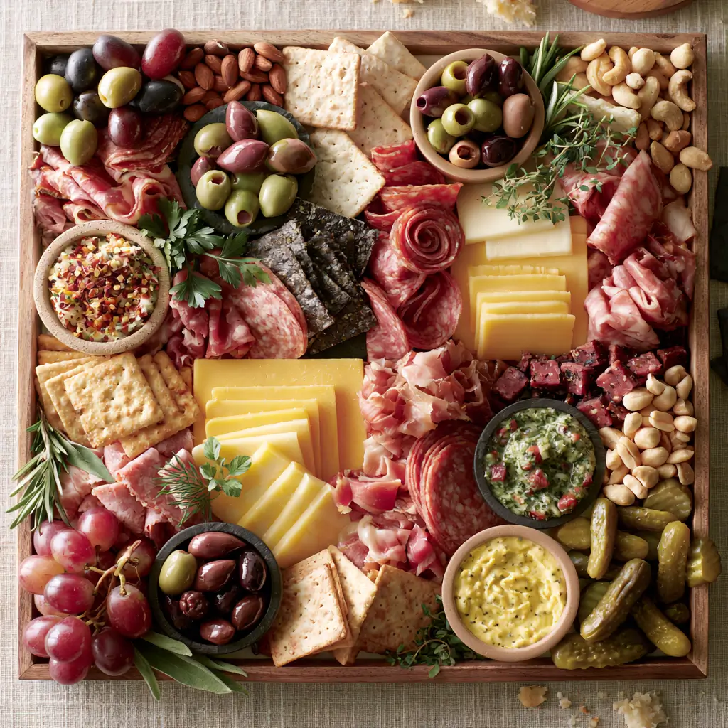 Game Day Charcuterie Board For Football Season