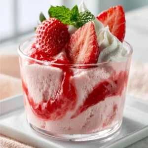 Strawberry Mousse