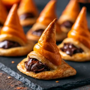 Crescent Roll Witch Hats