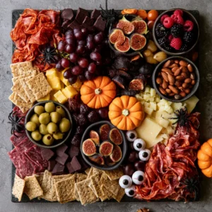 The Ultimate Spooky Halloween Charcuterie Board