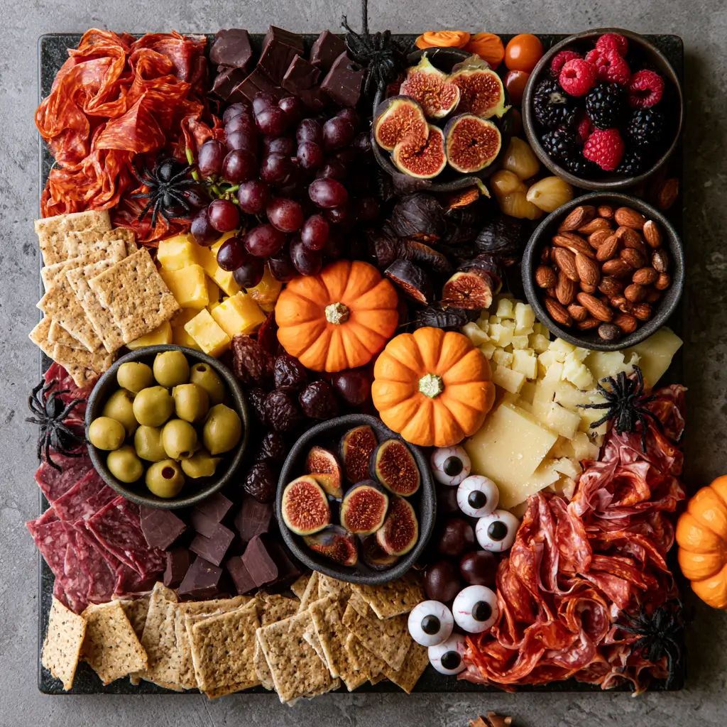 The Ultimate Spooky Halloween Charcuterie Board