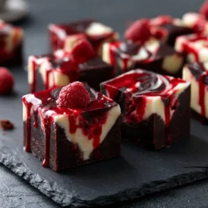 Vampire Fudge For Halloween