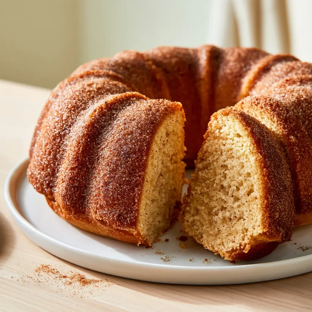 Apple Cider Doughnut Cake