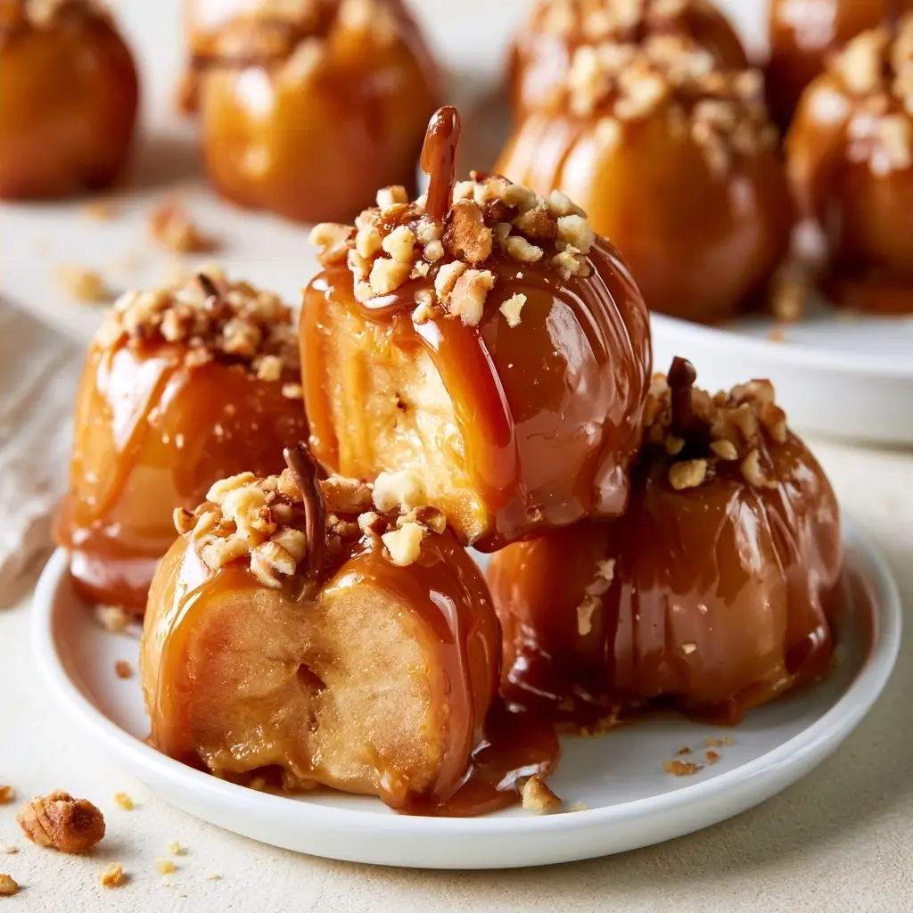 Caramel Apple Bites