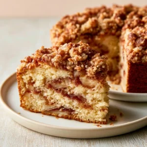 Cinnamon Apple Crumb Cake