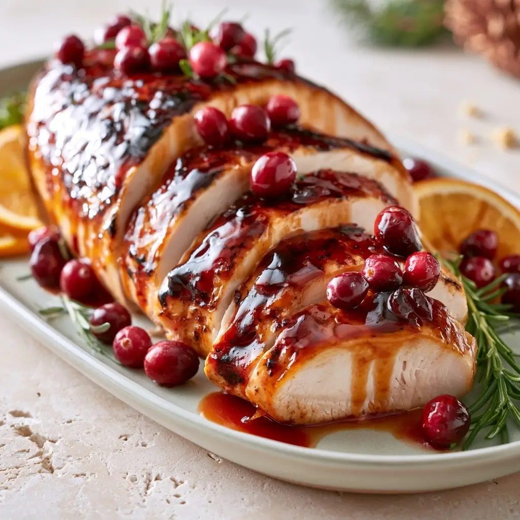 Cranberry Orange Turkey Breast