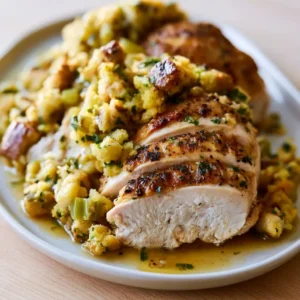 Crockpot Turkey Breast And Stuffing Recipe For Thanksgiving