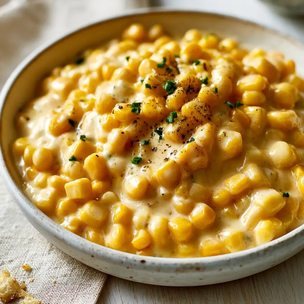 Delicious Creamed Corn Thanksgiving Side Dish