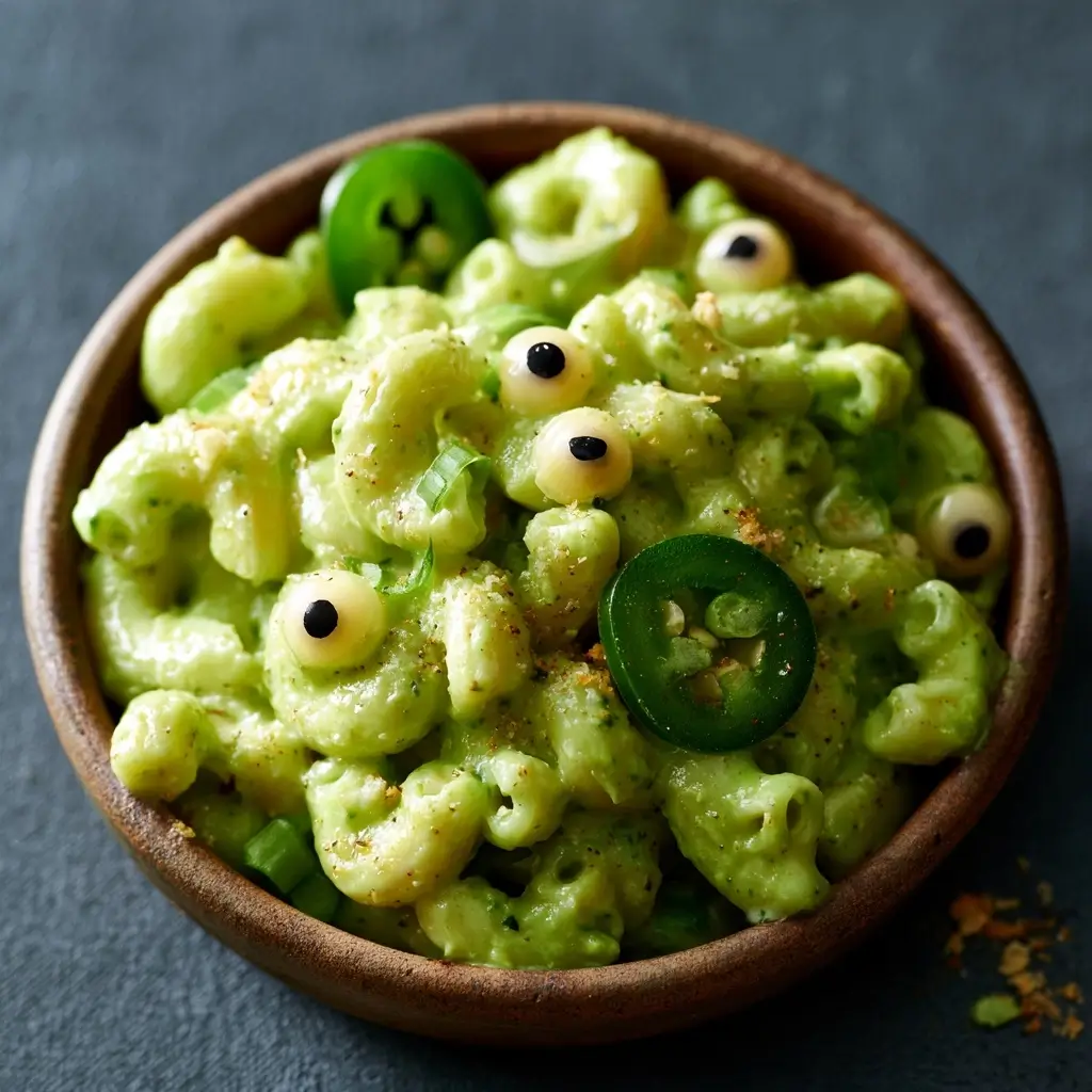 Monster Mac And Cheese (green Food)