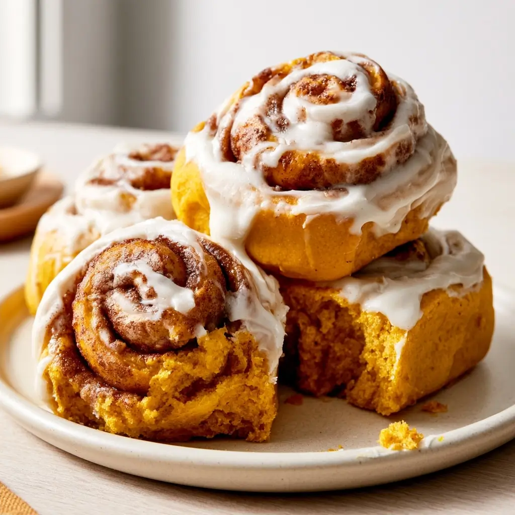 Pumpkin Cinnamon Rolls