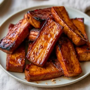 Sweet And Smoky Brown Sugar Glazed Tofu For Your Vegan Thanksgiving Or Christmas Table | Vegan Holiday Recipes