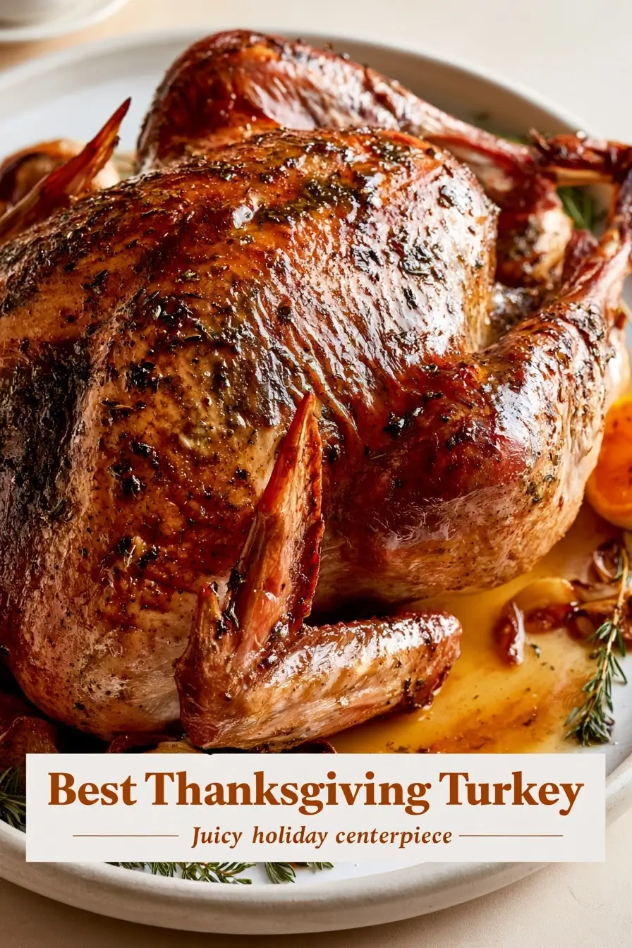 The Best Thanksgiving Turkey | Fall Holiday Dinner Recipe
