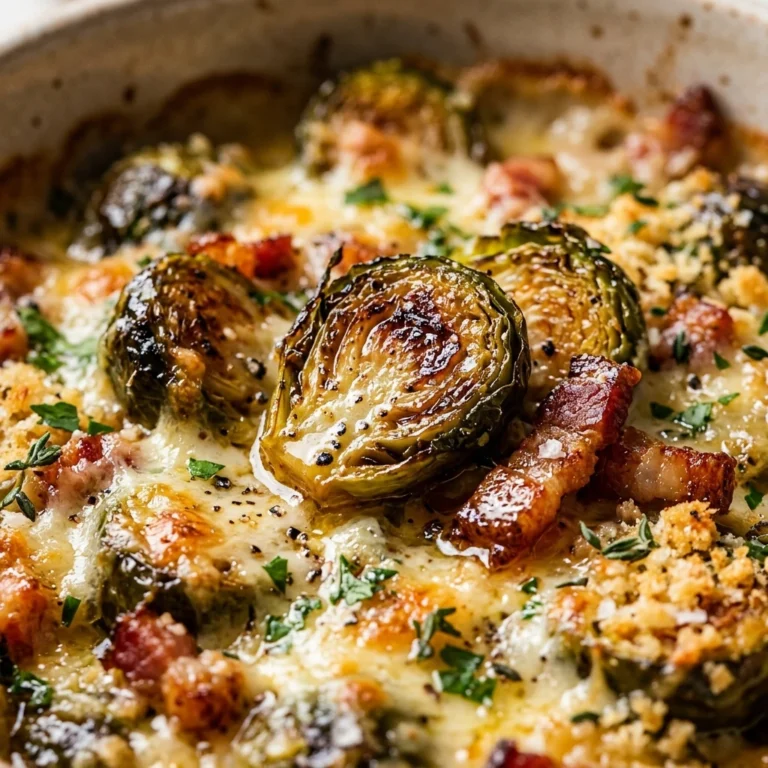 Brussels Sprouts Casserole
