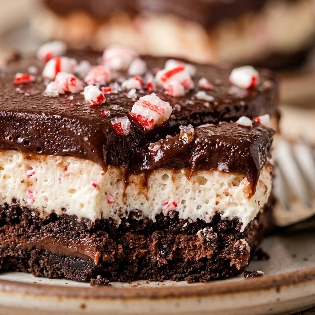 Chocolate Peppermint Lasagna