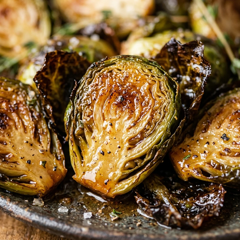 Cider-Glazed Brussels Sprouts