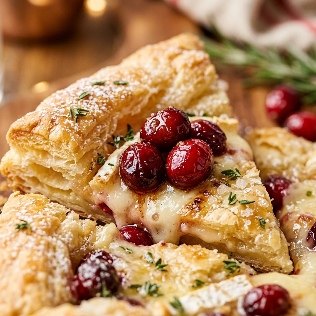 Cranberry Brie Wreath
