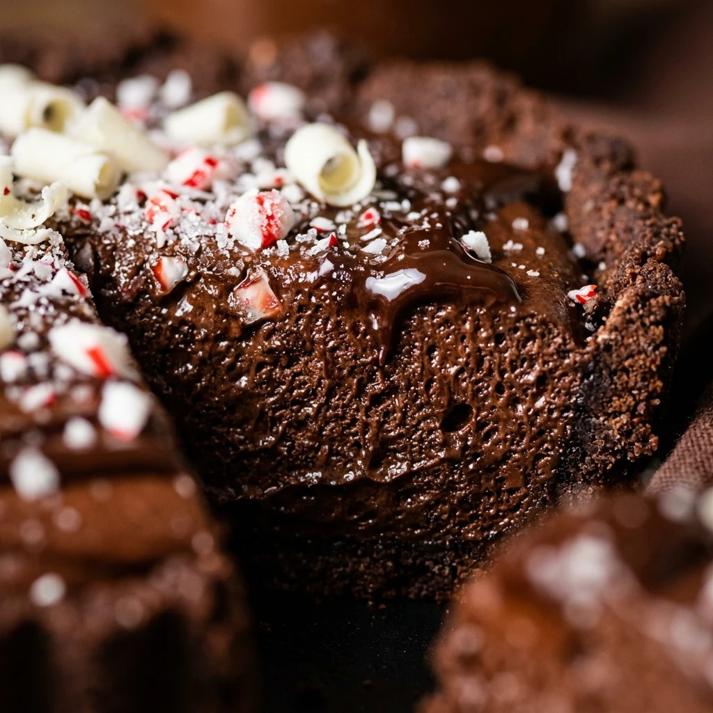 Dark Chocolate Peppermint Mousse Tart