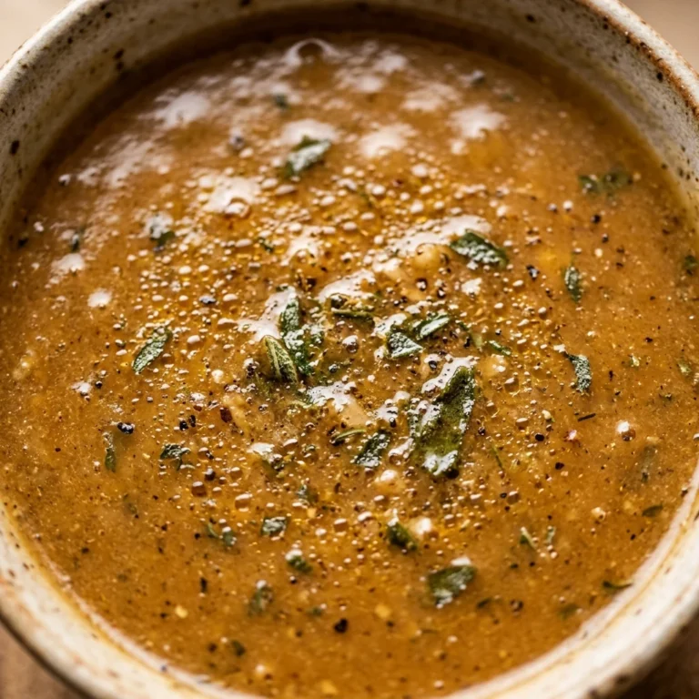 Make-Ahead Cider and Sage Gravy