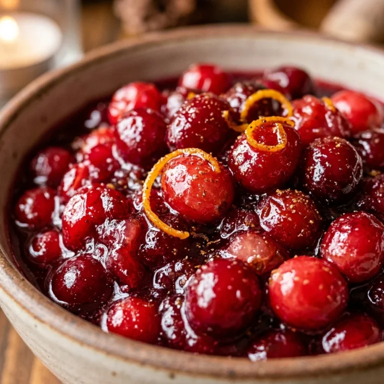 Slow Cooker Cranberry Sauce for Holidays